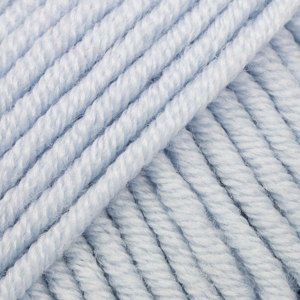 Fil DROPS Big Merino Uni Color - 50g - Bleu glacier