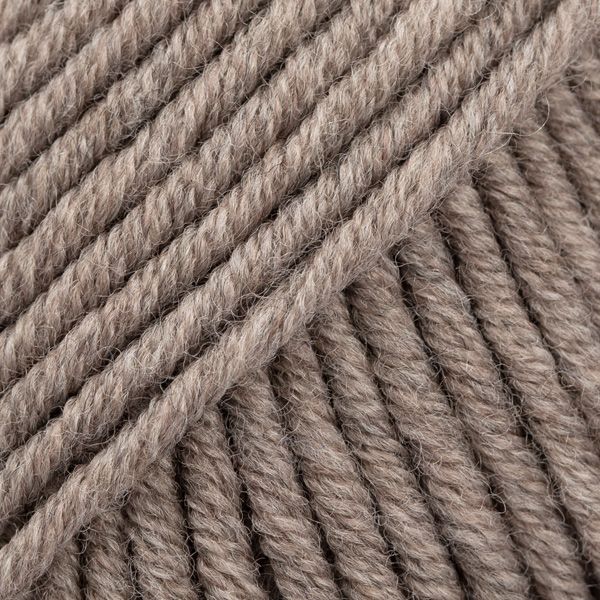 Fil DROPS Big Merino Mix - 50g - Gris beige