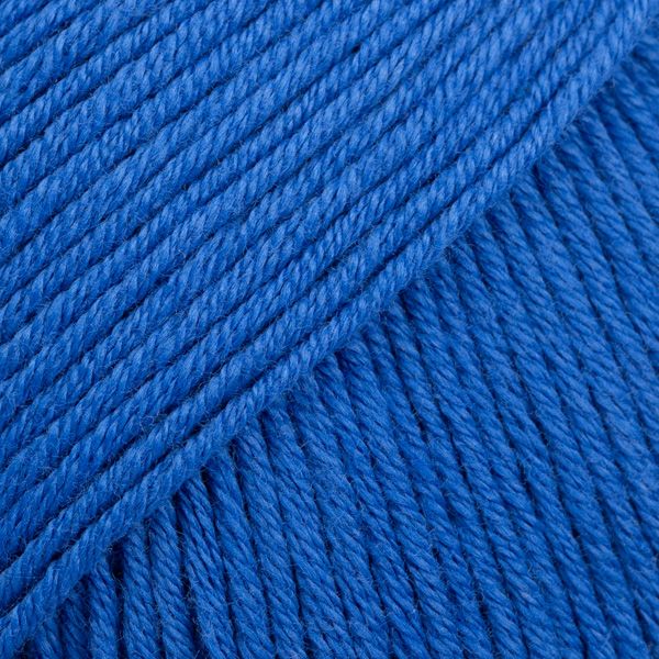 Fil DROPS Safran Uni Color - 50g - Bleu cobalt