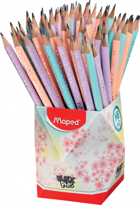 Crayon - Maped - Couleurs pastel - 72 pcs