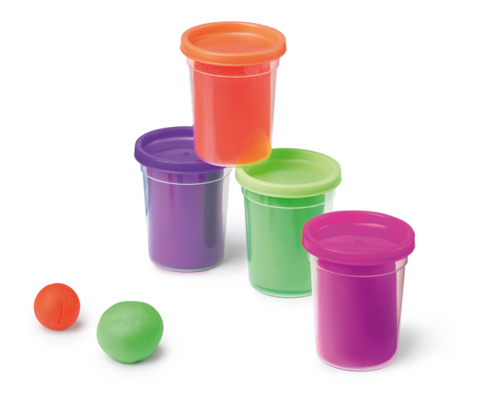 Set d'argile - Maped - PatDough 4 pots Couleurs styles (2+ ans)