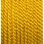 Cordon viscose 4 mm - 25 mtres - jaune