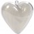 Coeur dco - transparent - 10 pcs