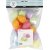 Oeufs en plastique - 2 parties - couleurs pastel - H4,5 cm - 24 pcs