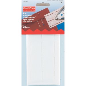 Entretoise de ceinture (Prof. spacer) 25 mm blanc 4 m