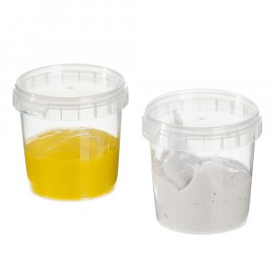 Pte  modeler silicone - blanc/jaune 100 g + 100 g 2 composants