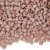 Perles rocailles opaques  2,6 mm - pastel naturel 17 g