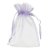 Sac organza 12,5 x 17 cm - violet