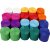 Rouleaux de papier crpon - couleurs mlanges - 20 rouleaux