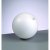 Boule de jardin  120 mm - blanche