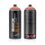 Peinture en arosol Montana Noir 400ml - Infra Rouge