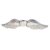 Perles ailes argent 2-pack - 35x8 mm