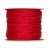 Cordon de jute 2mm 50m - rouge