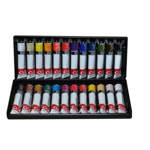 Set de peinture  l'huile Graduate 22ml - 24 couleurs