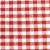 Tissu coton Vichy Petits carrs - Rouge-Blanc - 140 cm