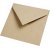 Enveloppe recycle - naturel - 16 x 16 cm - 50 pcs