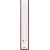 Bandes toiles - rouge - blanc - 6,5+11,5 cm - 60 bandes