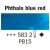 Peinture aquarelle Rembrandt 1/2 tasse - Bleu/Violet-2-Phthalo bleu rouge