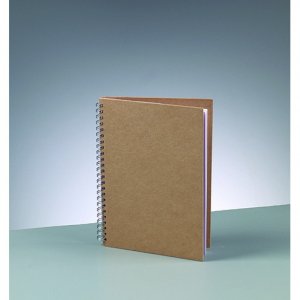 Bloc-notes A 5 / 21,5 x 15 cm - marron 60 feuilles