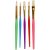 Pinceaux pour enfants - couleurs mlanges - 5 pcs