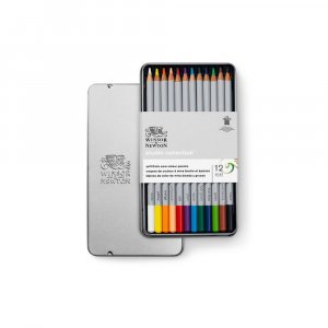 Ensemble de crayons de couleur Winsor & Newton - 12 crayons