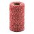 Cordon en coton 100 mx 2 mm, rouge