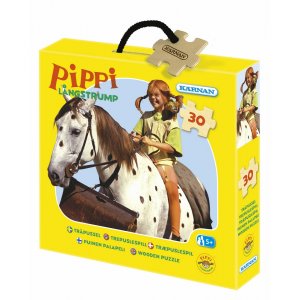 Puzzle en frne Pippi Brindacier 30 pices