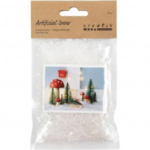 Neige artificielle - Blanche - 50 g