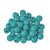 Perles en bois 8 mm - turquoise 80 pcs. diamtre du trou 2,3 mm