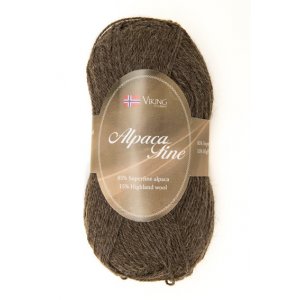 Fil Viking Alpaca Fine 50g - Marron (608)