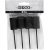 Bougeoir sur embout mtal - 4 pcs