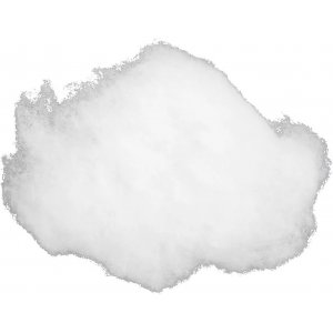 Garniture pour poupe - blanche - 50 g