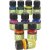 Verre A-Color - couleurs mlanges - 10 x 30 ml