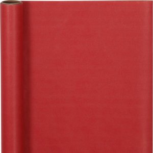 Papier cadeau - rouge - 5 m