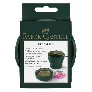 Pot  pinceaux Faber-Castell Clic&Go