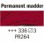 Peinture Acrylique Rembrandt 40 ml - Rouge sang alizarine permanente