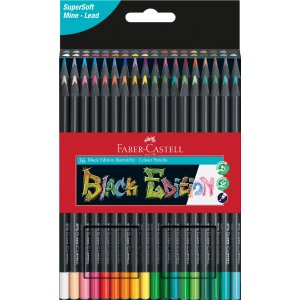 Crayons de couleur Black Edition - 36 couleurs