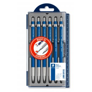 Stylo bille Mars technico 2mm - 6 stylos