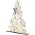 Sapin de Nol d'toiles - 21,5 x 29,8 cm