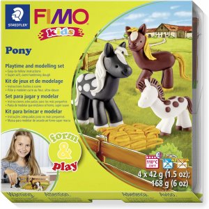 Coffret Fimo Kids Form&Play - Poney