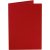 Carte - rouge - 10,5 x 15 cm - 10 pcs