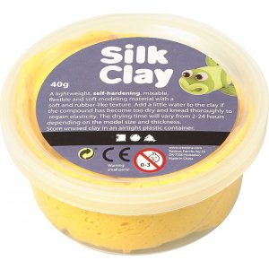 Silk Clay - jaune - 40 g