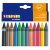 Crayon de cire 12 pices pais