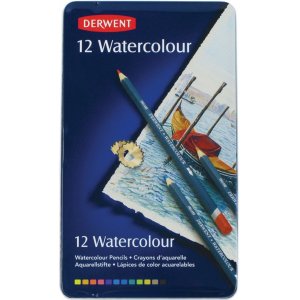 Aquarelle Derwent - 12 couleurs