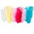 Down sur fil d'acier - couleurs de lumire mlanges - 18 x 3 pcs