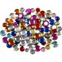 Strass - couleurs mlanges - Rond - 6+9+12 mm - 3600 pcs