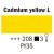 Peinture acrylique Rembrandt 40 ml - Jaune de cadmium clair