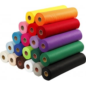 Feutre Hobby - couleurs mlanges - 20 x 5 m