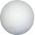 Boules en polystyrne - blanc - 14 -8 cm