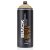 Peinture en arosol Montana Noir 400ml - Sable